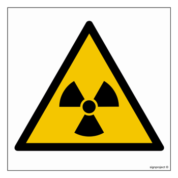 GD003 Radioactive material or ionizing radiation warning