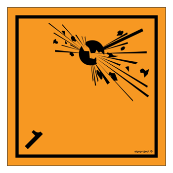 MB001 Explosives and articles Class 1
