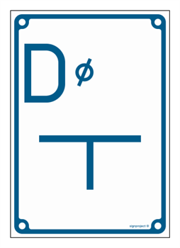 JB003 Orientation table for a gate valve on a connection