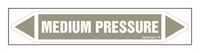 JF264 MEDIUM PRESSURE - sheet of 5 stickers