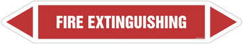 JF156 Fire extinguishing - sheet of 5 stickers