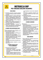 IAG46 Occupational health and safety instructions for operating a bread divider