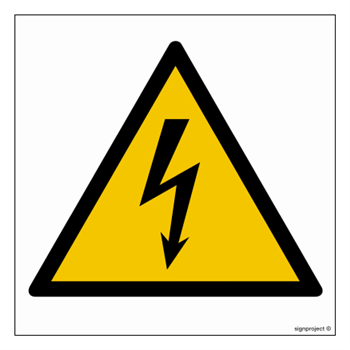 GD012 Electrical voltage warning