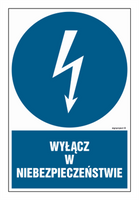 HE001 Disable in danger - sheet of 9 stickers