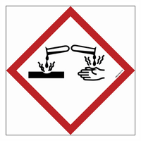 LD005 Corrosive - sheet of 48 stickers