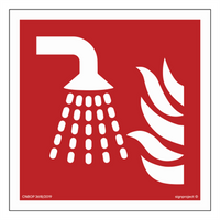 BF011 Water mist applicator - sheet of 12 stickers