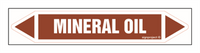 JF272 MINERAL OIL - sheet of 5 stickers