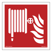 BF002 Internal hydrant - sheet of 12 stickers