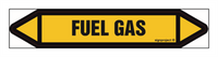 JF175 Fuel gas - sheet of 4 stickers