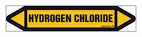 JF222 HYDROGEN CHLORIDE - sheet of 5 stickers
