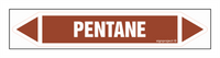 JF318 PENTANE - sheet of 5 stickers