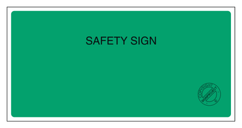 AC504 Safety sign