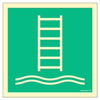 FB011 Embarkation ladder w/o text