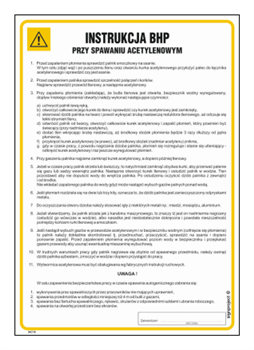 IAC18 Safety instructions for acetylene welding