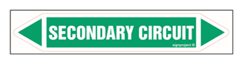 JF412 SECONDARY CIRCUIT - sheet of 16 stickers