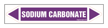 JF419 SODIUM CARBONATE - sheet of 16 stickers