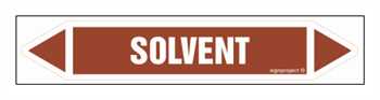 JF425 SOLVENT - sheet of 16 stickers