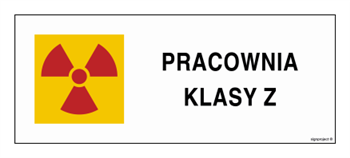 KA010 Warning sign for marking laboratories with sealed radioactive sources