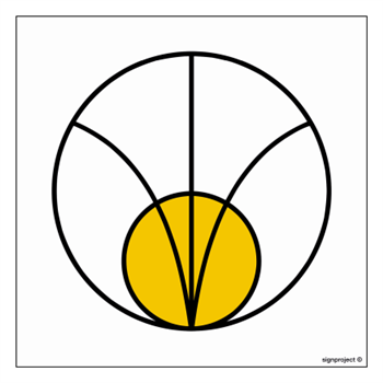 KC004 Intermediate zone - sheet of 12 stickers