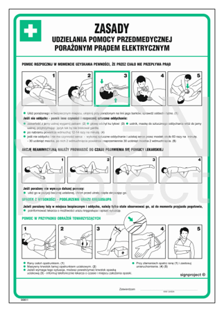 DD011 Principles of pre-medical aid for electric shock