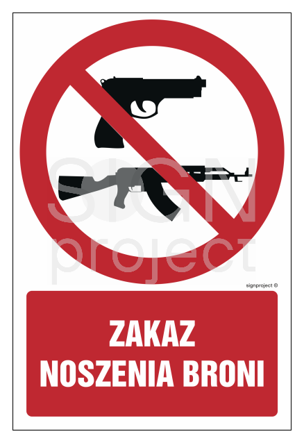 GC026 Prohibition of Carrying Weapons