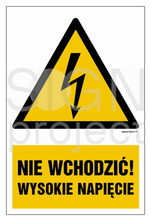HA026 Do not enter high voltage