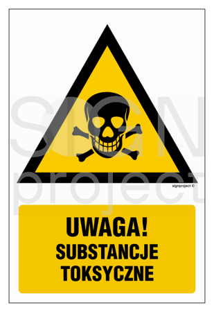 JA009 Toxic Substance Warning