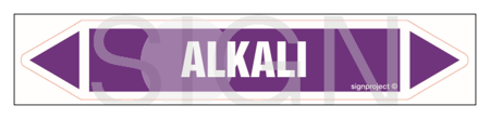 JF016 Alkali - sheet of 16 stickers