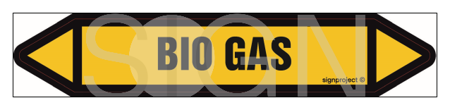 JF042 Bio gas - sheet of 16 stickers