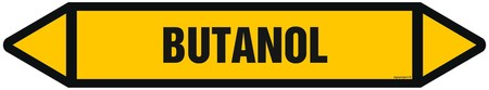 JF052 BUTANOL EN BUTANOL - sheet of 16 stickers