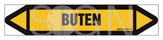 JF055 BUTEN - sheet of 16 stickers