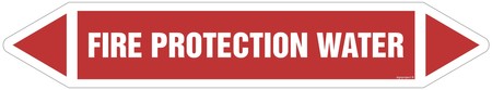 JF158 Fire protection water - sheet of 16 stickers