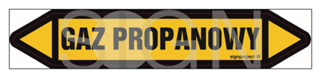 JF188 PROPANE GAS - sheet of 16 stickers