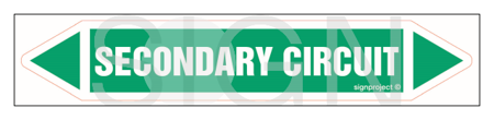 JF412 SECONDARY CIRCUIT - sheet of 16 stickers