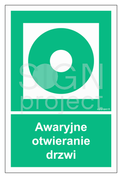 AC084 Awaryjne otwieranie drzwi