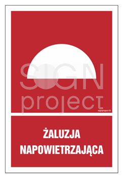 BC065 Żaluzja napowietrzająca