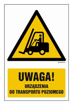 GF013 Uwaga - urządzenie do transportu poziomego