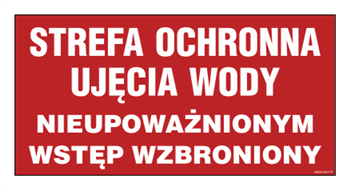 JD033 Strefa ochronna ujęcia wody