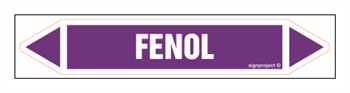 JF154 FENOL - arkusz 16 naklejek