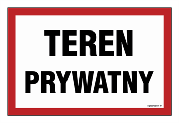 NC032 Teren prywatny