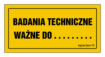 NC125 Badania techniczne ważne do .........