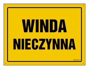 OA102 Winda nieczynna