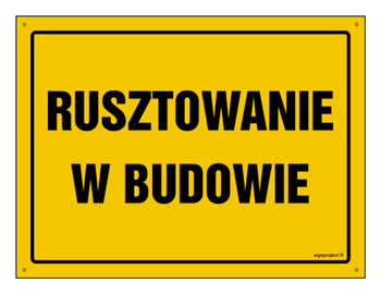 OA173 Rusztowanie w budowie