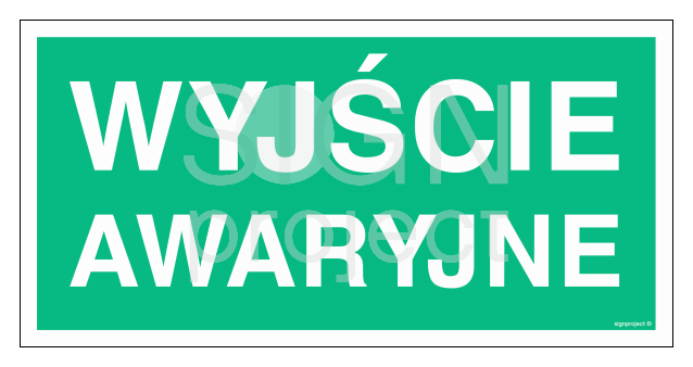 AC006 Wyjście awaryjne