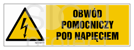 HB010 Obwód pomocniczy pod napięciem