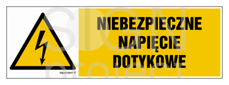 HB015 Niebezpieczne napięcie dotykowe