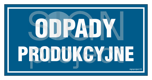 OA109 Odpady produkcyjne