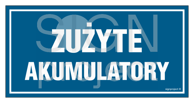 OA152 Zużyte akumulatory