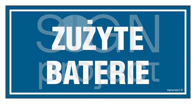 OA153 Zużyte baterie