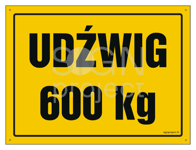 OA161 Udźwig 600 kg